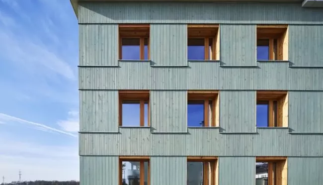 Projekt bytového domu bez topení a klimatizace