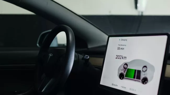 Infotainment elektromobilu