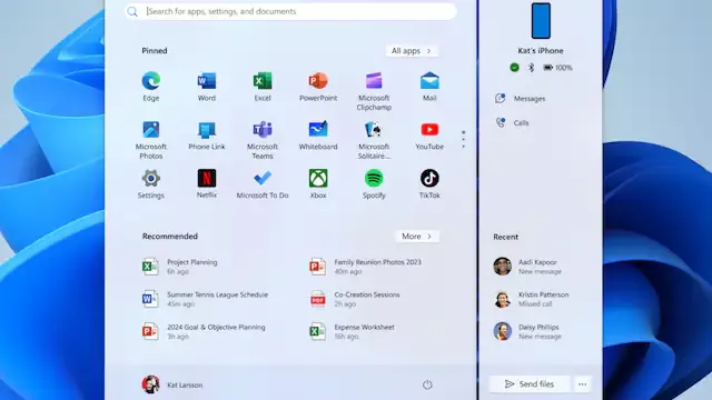 Nová nabídka Start ve Windows 11
