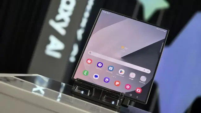Samsung tablet na veletrhu
