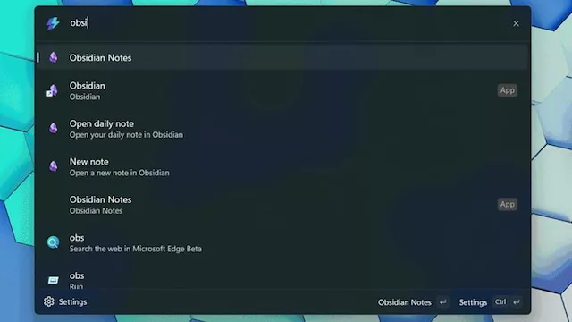 Alternativní launcher pro Windows
