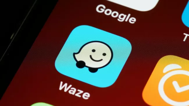 Logo aplikace Waze