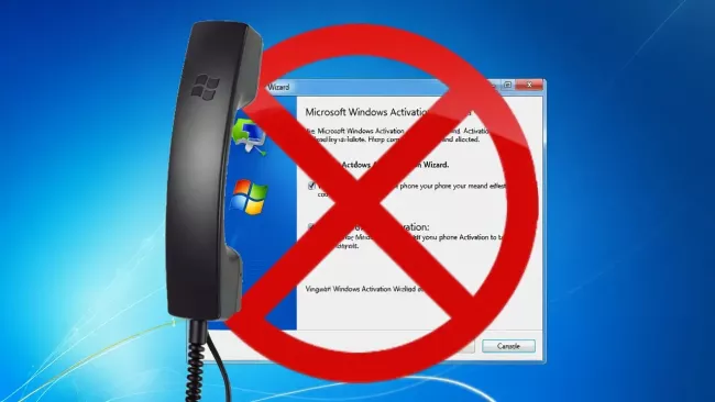 Obrázek symbolizuje ukončení aktivace Windows po telefonu