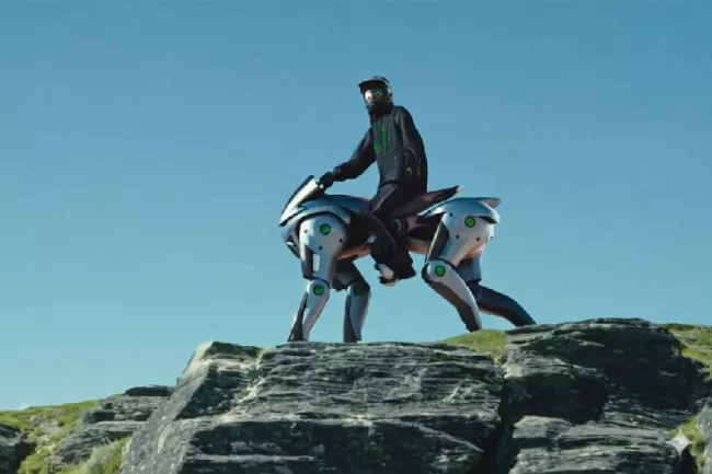 Mechanický kůň na vodík Kawasaki: Nejprve atraktivní vize, nyní se čtyřnohý robot stává realitou