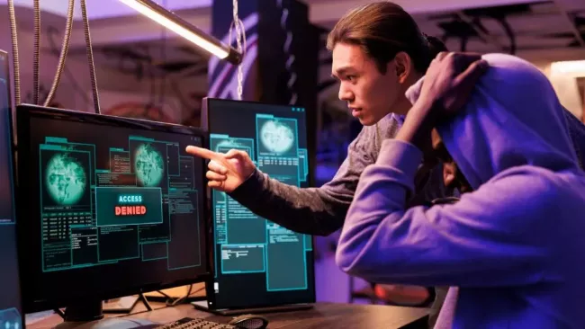 Hackeři sledují probíhající útok