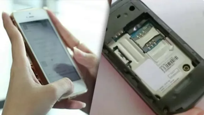 Zadávání kódu do smartphonu