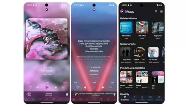 Prostředí aplikace Kreate