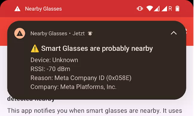 Nearby Glasses