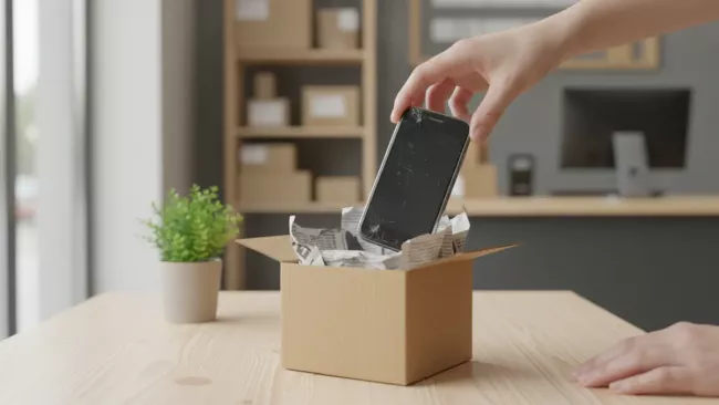 Recyklace starých mobilů