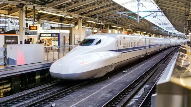Japonský rychlovlak Shinkansen