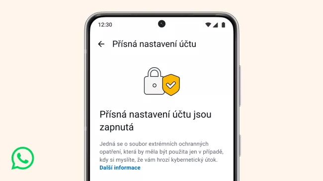 Nová funkce WhatsApp pro vyšší bezpečnost