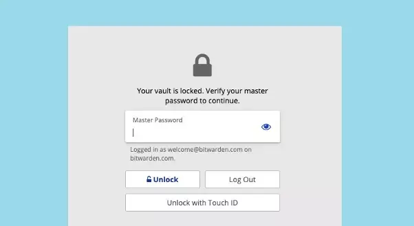 Přihlášení pomocí Správce hesel Bitwarden
