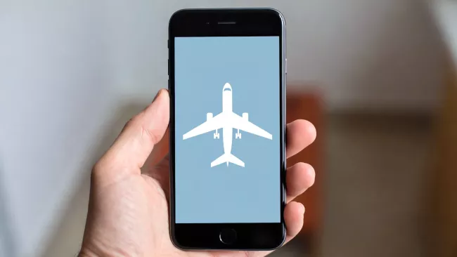 Režim letadlo na telefonu