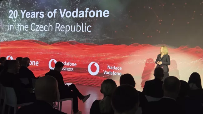 Vodafone slaví 20 let na českém trhu