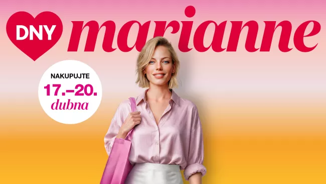 Dny Marianne 2026: Jarní Dny Marianne proběhnou od 17. do 20. dubna.