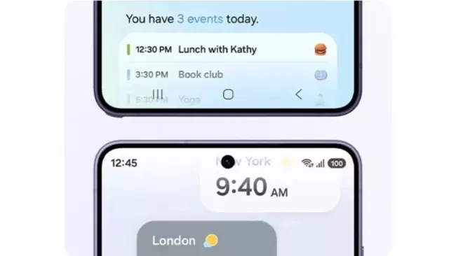 Příklad grafiky Ambient Design v One UI 8.5