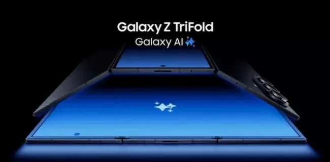 Samsung Galaxy Z TriFold propagační grafika