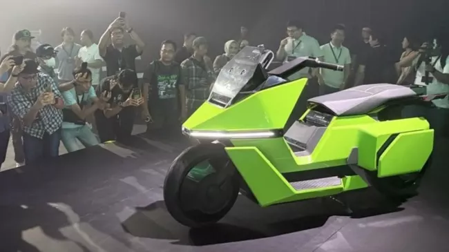 Prototyp elektrické motorky OMO_X