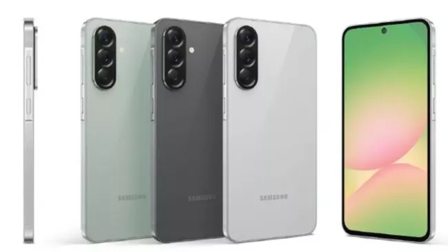 Paleta variant modelové řady Samsung Galaxy A56