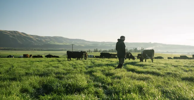 Speciální obojky Halter hlídají stádo krav a sledují jejich stav.