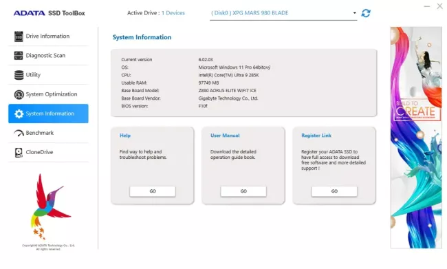 XPG Mars 980 Blade 2TB