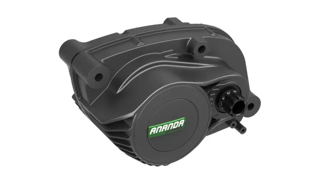 Motor Ananda integrovaný do středového pouzdra