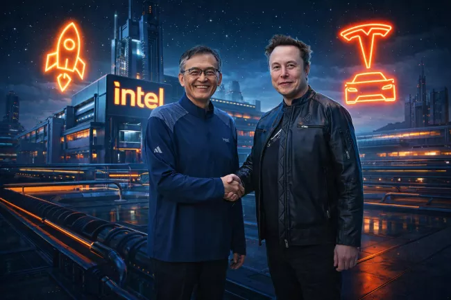 Intel Terafab Musk