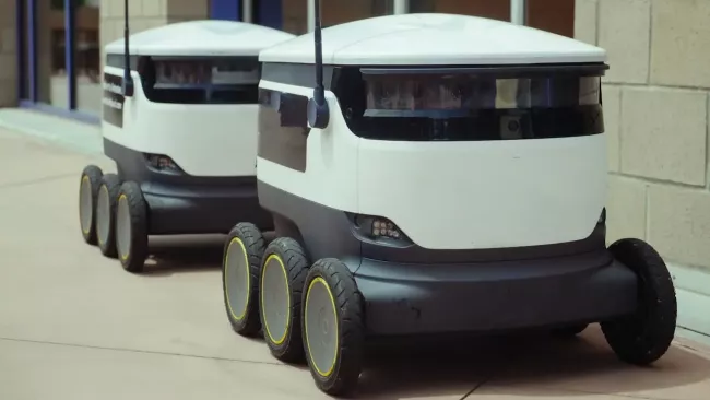 Robotická doručovací vozítka