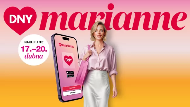 Dny Marianne: Jarní Dny Marianne si užijete o ještě o něco lépe s mobilní aplikací.