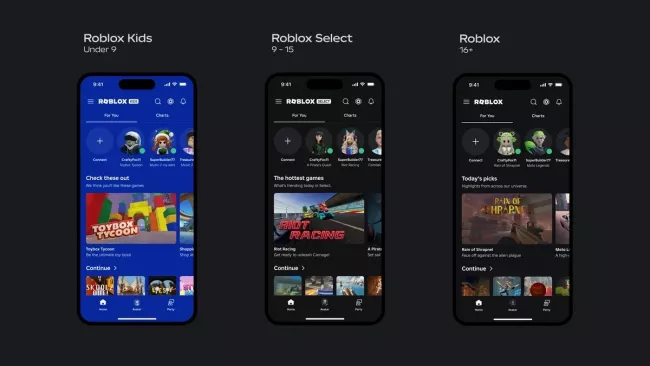 Roblox aktualizace účtů