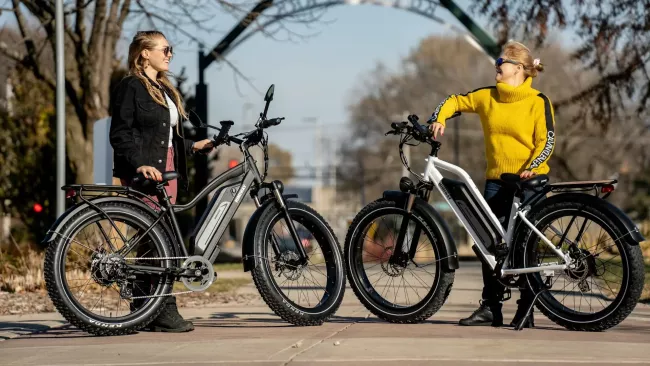 Cyklistky a jejich elektrická kola