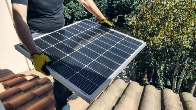 Solární panel (ilustrační foto)