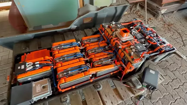 Akumulátor z elektrického Fiatu