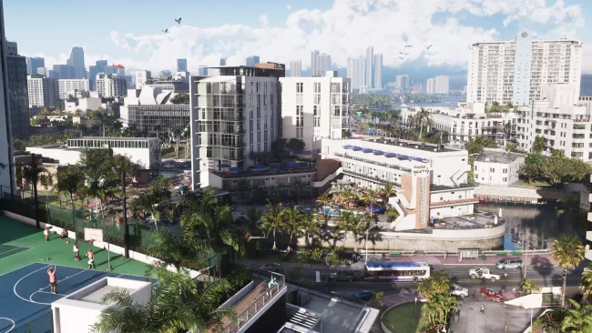Hlavním dějištěm GTA 6 je ikonické Vice City, které je inspirované městem Miami na Floridě.