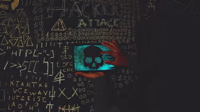 Ilustrace na téma hackerství