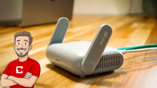 Miniaturní Wi-Fi router standardu 6