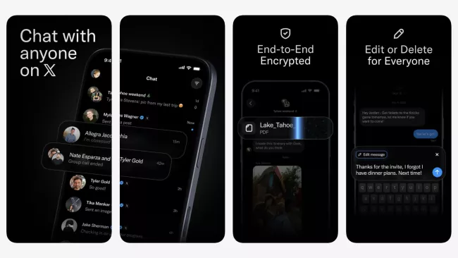 Aplikace XChat je zatím dostupná jen pro zařízení s iOS prostřednictvím App Storu.