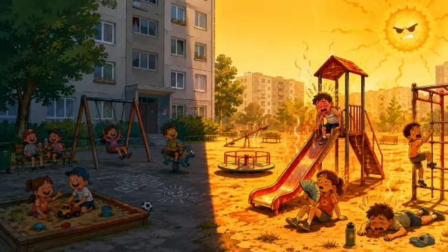Tip: Chystáte se ven a nevíte, kde bude slunce a kde stín? Tahle mapa vám to ukáže