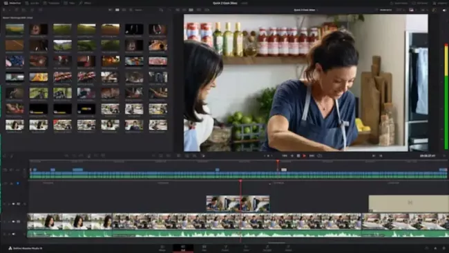 Prostředí programu DaVinci 21