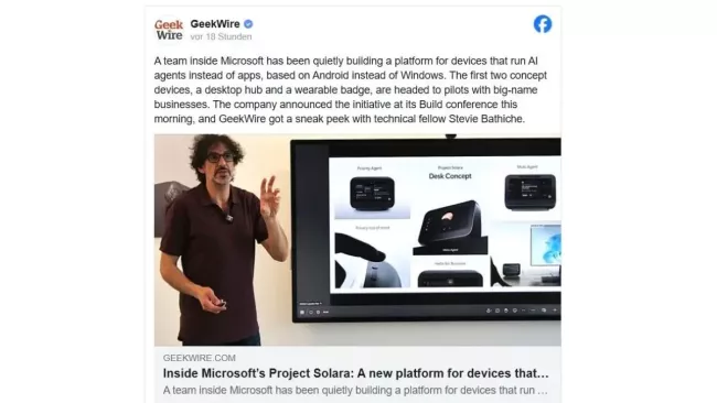 Microsoft prezentoval vizi nového operačního systému