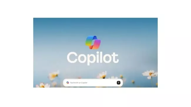 Vyhledávací pole Microsoft Copilot na pracovní ploše Windows