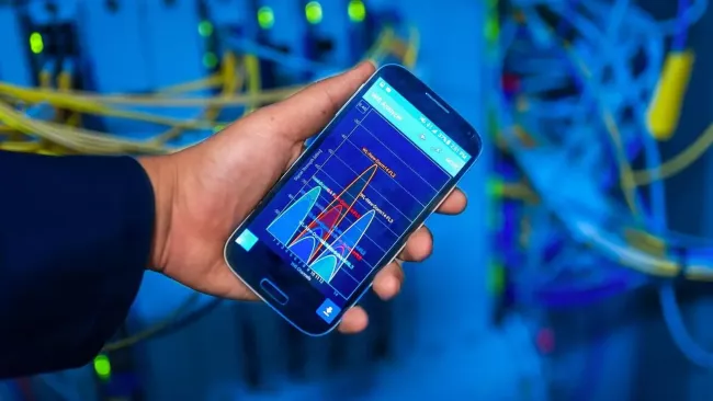 Aplikace pro skenování obsazenosti kanálů Wi-Fi