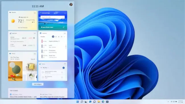 Pracovní plocha Windows 11