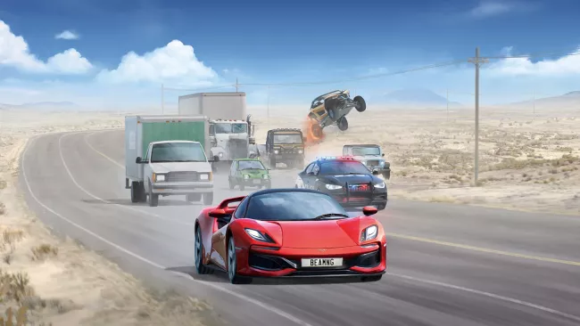 Videohra BeamNG.drive letos zamíří na konzole PlayStation 5.