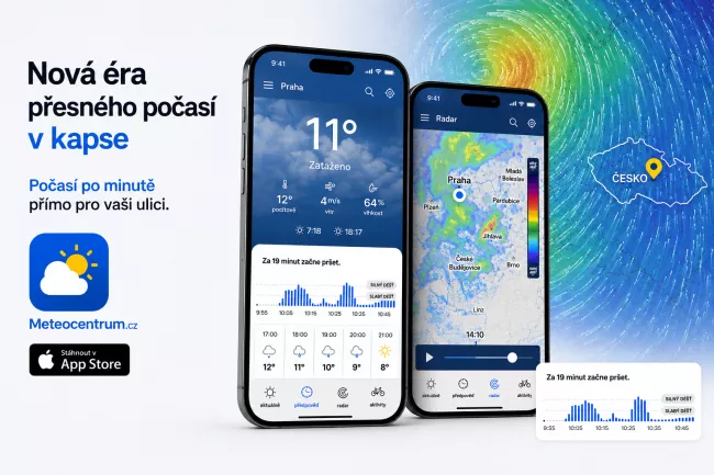 Aplikace Meteocentrum