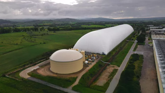 CO2 baterie firmy Energy Dome.
