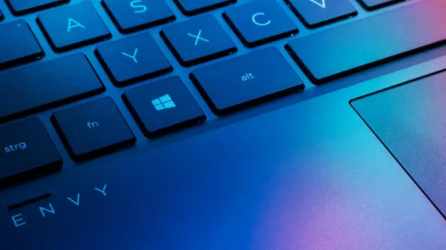 Tlačítko Windows na počítačové klávesnici