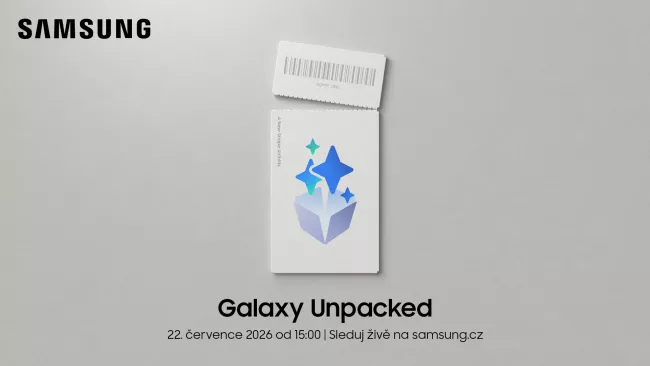 Samsung představí novou generaci skládaček na akci Galaxy Unpacked ve středu 22. července.