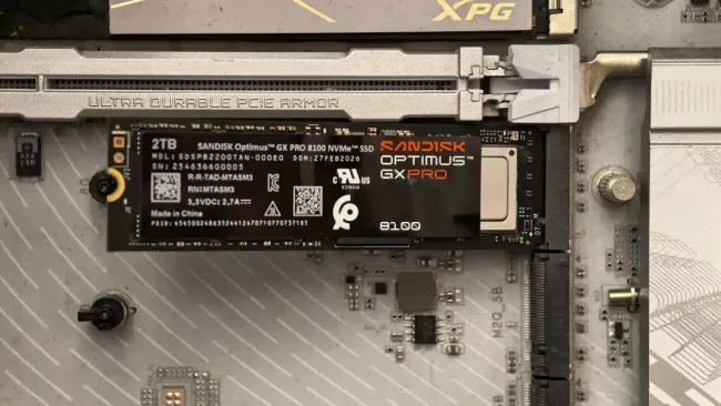 Sandisk Optimus GX Pro 8100