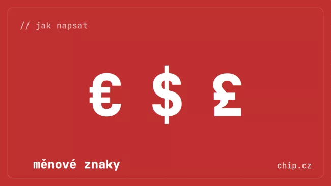 Symboly eura, dolaru a libry na červeném pozadí.
